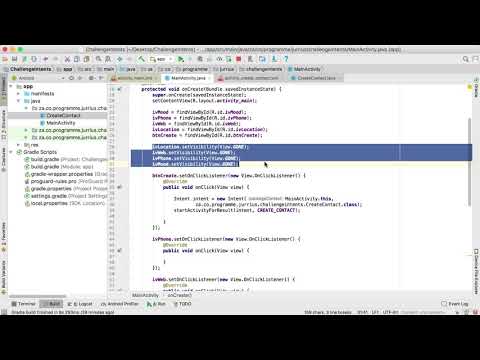 42 Solution to Intents Challenge Part 2 |  Learn Android Application Development