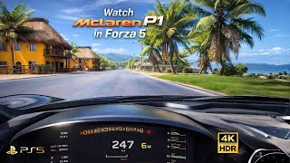 Forza Horizon 5 | McLaren P1 | Insane Hypercar Performance! 🔥
