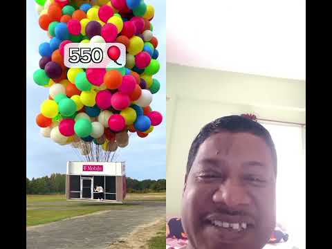Balloon house #balloon #funny #fun #challenge #motivation #happy #happiness
