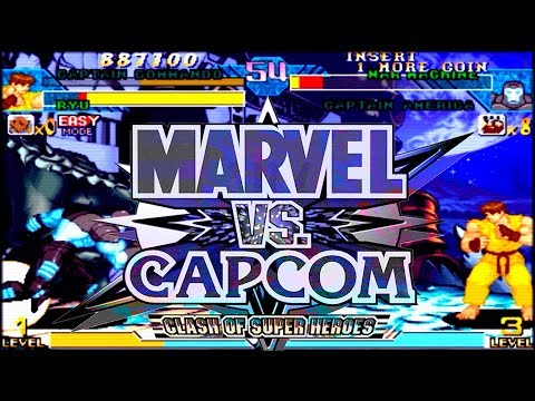 Marvel vs Capcom [Clash of Super Heroes] Gameplay Completo
