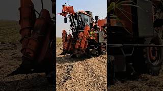 Mahindra Tractor Infielder With Shaktiman Harvester