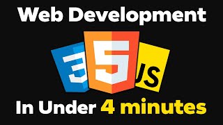 Web Development Explained In Under 4 minutes!