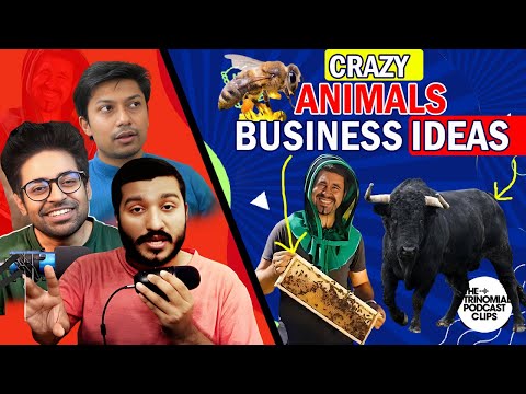 মৌমাছি চাষ করে যেভাবে লাখ লাখ টাকা ইনকাম করবেন । Animals Business Ideas | #trinomialpodcastclips