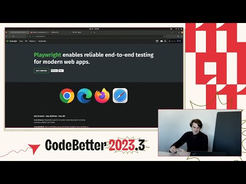 e2e - Playwright — Dominik Bisiakowski (CodeBetter 2023.3)