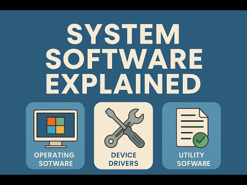 System Software Explained: OS, Drivers & Utilities Made Easy!