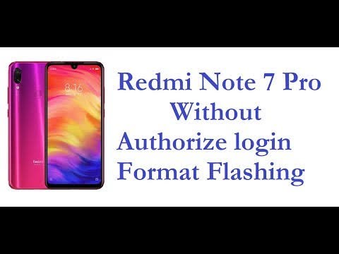 How to flash Redmi note 7 pro without log in mi account |pavan mobile solution