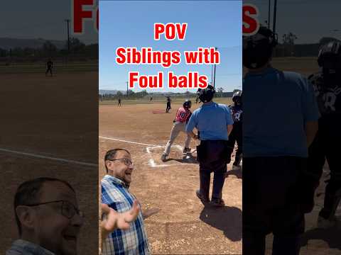 Keeping the ball!!!! ⚾️⚾️⚾️ #baseballfamily #baseballsiblings #youthbaseball #funnyshorts