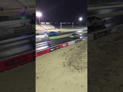 Turbo fox body goes up against Turbo 4th gen. #notime #1000hp #dragracing #bigturbo #dragrace #nos