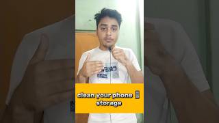 clean your phone storage 📱#shorts #short #tech #tips #reels