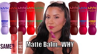 New NYX Smushy Matte Lip Balm Review & Swatches | Is It Just a Gimmick?