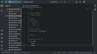 Python Tutorial   Classes and Objects