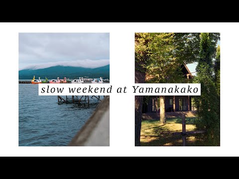 Shooting film at Yamanakako, Japan