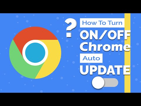 Turn Off Chrome Auto Update | How To Turn On or Off Auto Update Of Chrome | Google Chrome