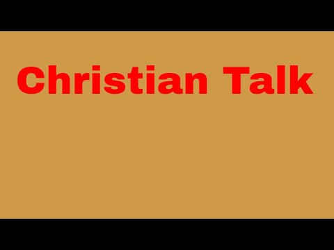 Christian Talk God's existance