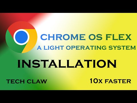 Chrome os Flex | installation | light operating system | 10x faster