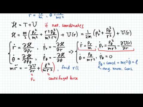 2D Motion of a Particle in a Central Potential