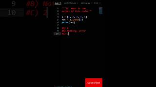 Python Test 27