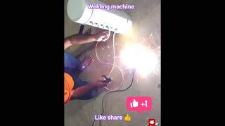 how to make welding machine at home #shortsviral #weldingmachine