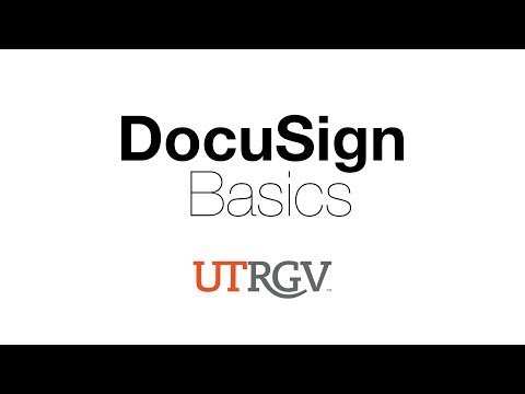 DocuSign Basics