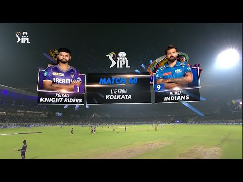 KKR VS MI MATCH 🤯