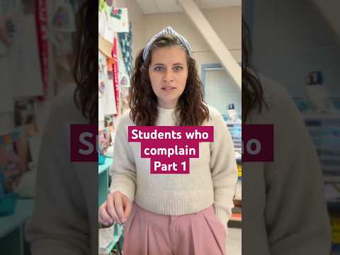 📢 Teachers, What’s the #1 Complaint You Hear? 🤔 (Part 1) #Shorts #TeacherLife #ClassroomStruggles
