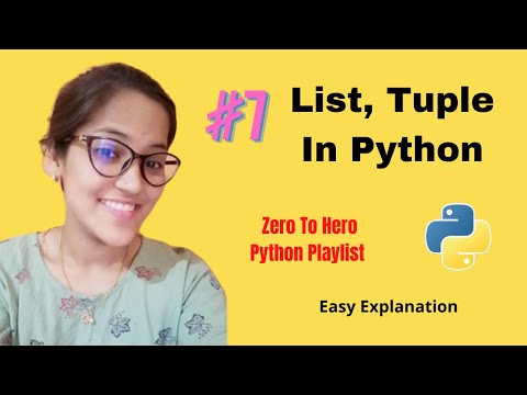 List And Tuple In Python - Python Trends | Learn Python From Basic To Advance #7
