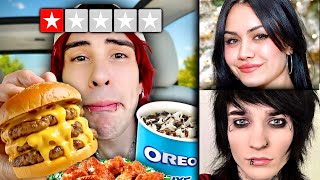 Trying my Friends Fast Food Orders