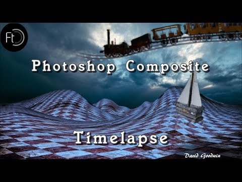 Tiled ocean timelapse