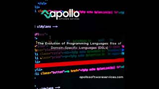 The Evolution of Programming Languages: Rise of Domain-Specific Languages (DSLs)