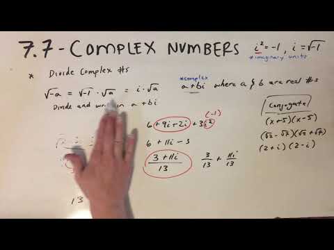 7.7 - Divide Complex Numbers