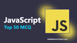 Top 50 JavaScript Multiple Choice Questions | JavaScript Interview Preparation | #mcq #trending
