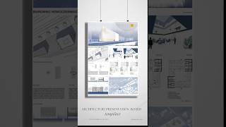 Architecture presentation boards template  #architecture #art #design #interiordesign #contemporary