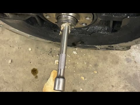 How to remove a pilot bearing.