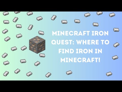 What level is iron on in minecraft 1.20+? Tutorial for beginners! #minecraft