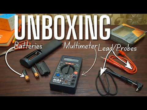 How to Use a Digital Multimeter + ASMR Unboxing