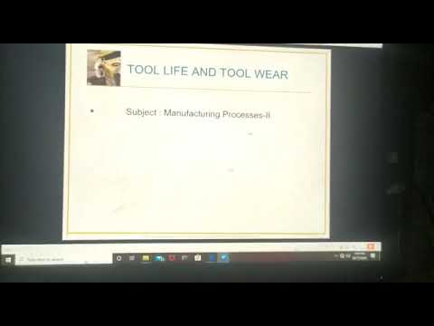 Tool Life and Tool Wear#Manufacturing Process