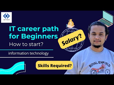 IT career path for beginners || how to start career in it field || salary , skill required , job .
