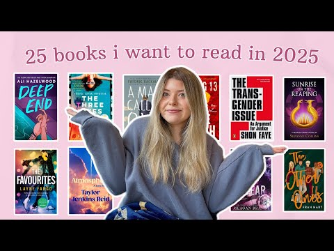 25 Books I Want To Read in 2025 | Romance, YA, LitFic, Memoirs, Queer Fiction