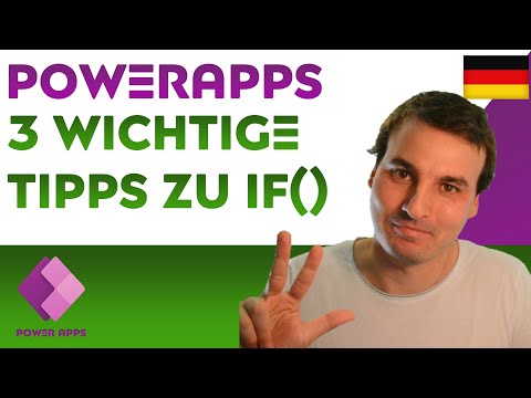 [Lern PowerApps] EP16: 3 Tipps wie du True/False & IF() garantiert optimal einsetzt