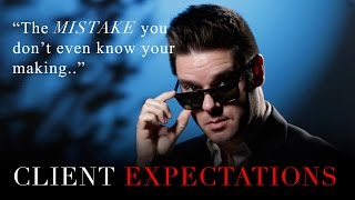 Client Expectations. Where photography ends, and business starts.