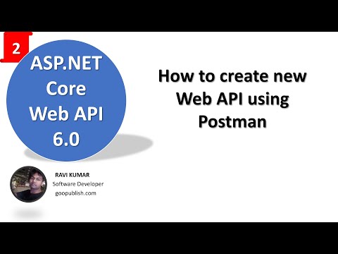 Part-2 | Creating a new Web API using Postman || Asp.Net Core Web API 6.0