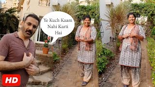 Archana Puran Singh's Husband Parmeet Sethi SCOLDS Maid