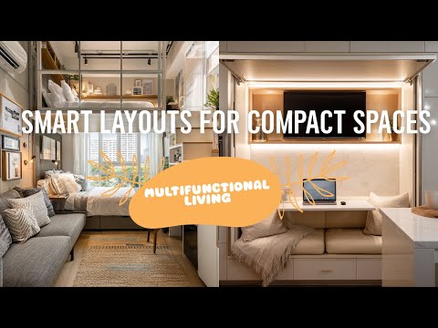 Multifunctional Living! 🏡 Smart Layouts for Compact Spaces