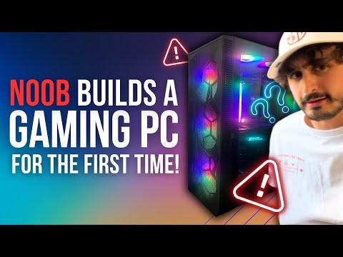 Noob Builds a Gaming PC for the first time - Will it turn on?