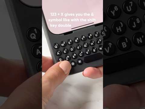 Typing numbers and symbols with Clicks is SO easy!