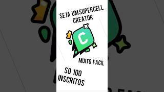 Como Ser Um SuperCell Creator #brawlstars #supercellcreator