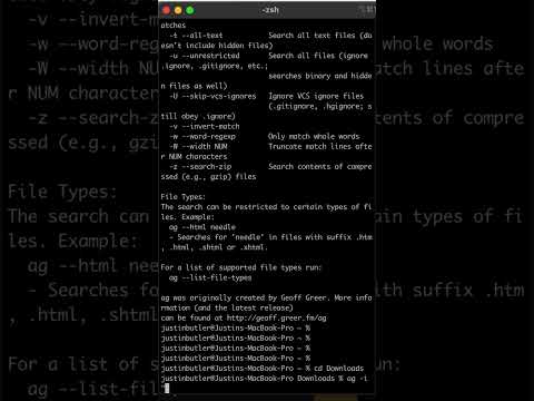 Fast and useful Search tool for CLI