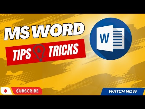 MS Word Tutorial: How to Change Text Color in Blocks | Word Tips & Tricks