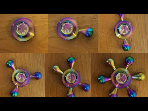 ߷ The Valcatan Nebula 6 Pin Spinner. The ULTIMATE 8 in 1 Fidget Spinner!!!!