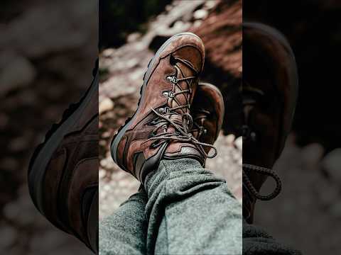 Forclaz MT500 Brown Leather Shoes: The Best for Wildlife Photography #forclaz #trekking #blackbuck